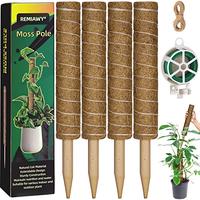 2023 New Moss Pole, 2-piece Coconut Shell Pole, Flexible Plant Pole,  Suitable Compatible With Indoor Potted Plants, Monster Climbing Plants And  Upward